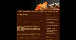 Desktop Screenshot of dkclassicalguitars.com